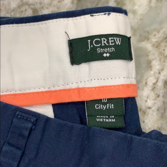 J. crew navy pant. City fit with stretch. Straight - Picture 2 of 5